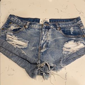 One teaspoon shorts